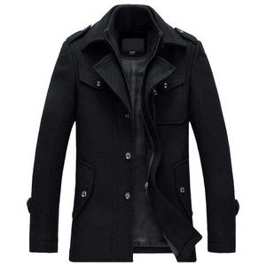 West louis wool coat men